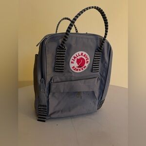 Back pack small -medium Fjallraven Kanken, grey and blk